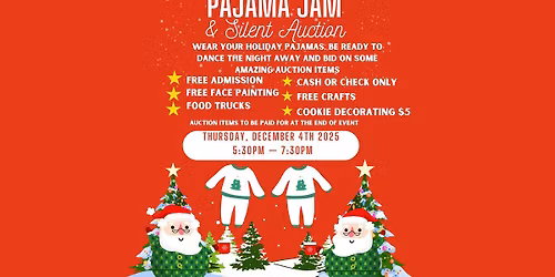 Holiday Pajama Jam & Silent Auction