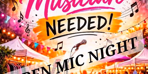 \ud83c\udfb6 LOCAL TALENT WANTED! \ud83c\udfb6