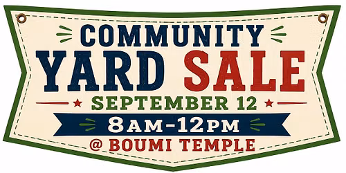 SPHBIA Annual Community Yard Sale