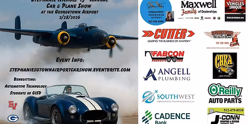 Stephanie Nichols' 15th Annual Car & Plane Show at Georgetown Airport