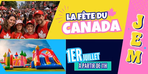JEM présente | La fête du Canada avec le Centre-Ville de Jonquière
