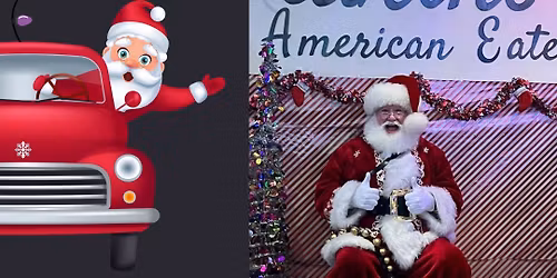 Lunch with SANTA in our Pop Up Christmas Bar