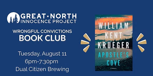 Wrongful Convictions Book Club: Apostle's Cove