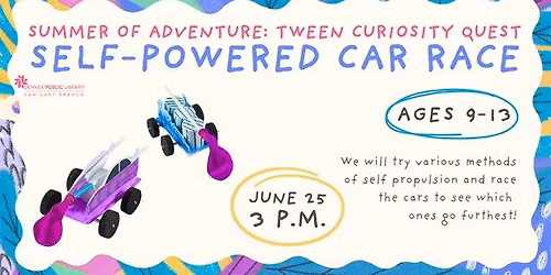 Tween Curiosity Quest: Self-Powered Car Race