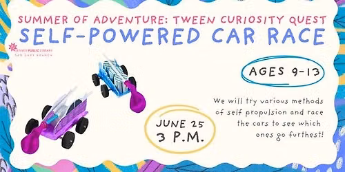 Tween Curiosity Quest: Self-Powered Car Race
