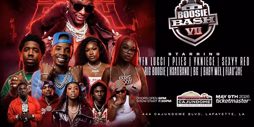 Boosie Bash at Cajundome