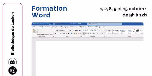 Formation Word 2010 (5 s\u00e9ances)