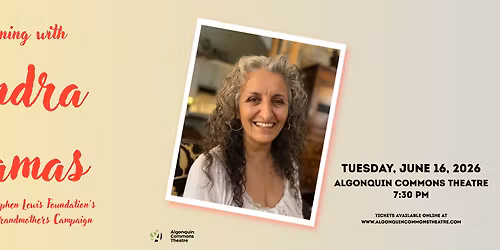 An Evening with Sandra Shamas at Algonquin Commons Theatre