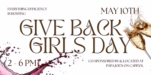 Give Back Girls Day: Community Charity Event