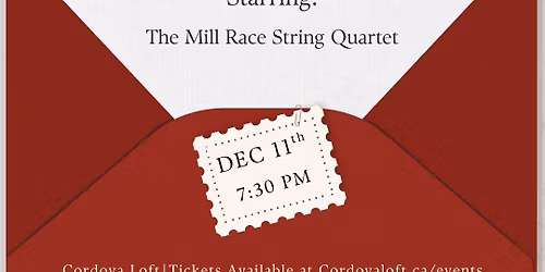 Christmas Through The Ages: From Classical to Pop with the Mill Race String Quartet