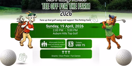 Tee off for the farm