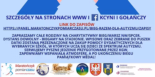 IV Bieg im. dr. Huberta Palucha "Razem dla AUTYZMU"