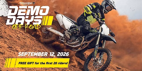 Triumph Demo Days (Off-Road): Triumph Port Richey