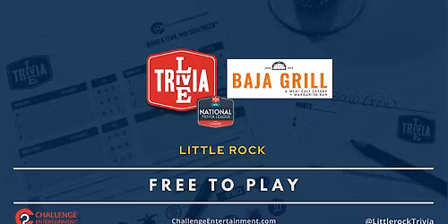 Weekly Live Trivia Nights at Baja Grill - Little Rock