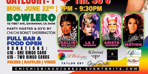 Chi Chi's Musical Bingo : I \u2764\ufe0f The 90\u2019s