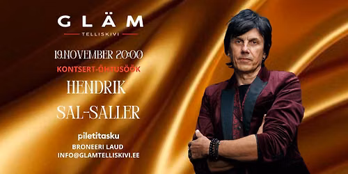 19.11 Hendrik Sal-Saller kontsert-\u00f5htus\u00f6\u00f6k