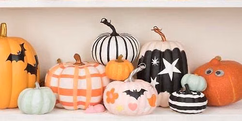 pumpkin paintin\u2019 party (hi fall break)\u2728