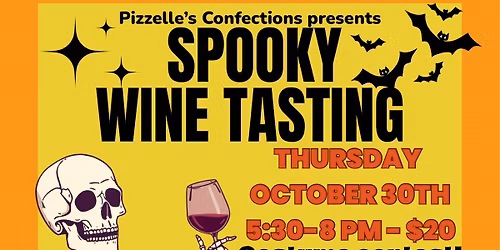 Spooky Wine Tasting