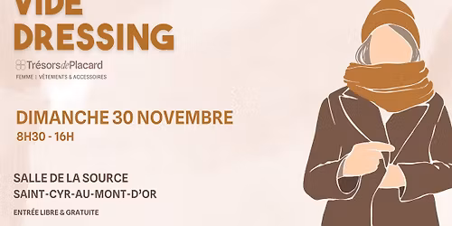 Vide-Dressing Hiver \u2744\ufe0f Saint-Cyr-Au-Mont-D'or