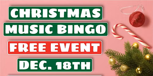 CHRISTMAS MUSIC BINGO