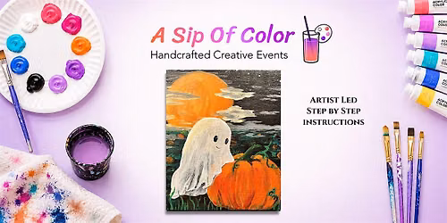 Paint & Sip at Victory House in the Epicenter: Little Ghost