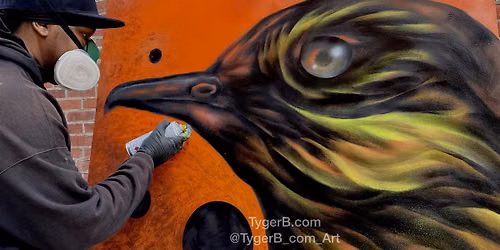 Live Art Show by TygerB at 48 Blocks Festival, Atlantic City