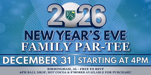 NYE Family Par-Tee (FREE TO RSVP)