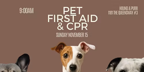 Pet First Aid & CPR Class