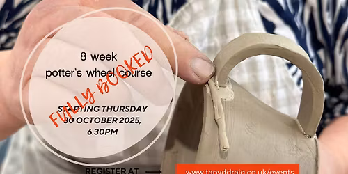 8 week potter's wheel course - Thursday