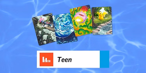 Open Art Space: Pokemon Card Painting (ages 9-18)