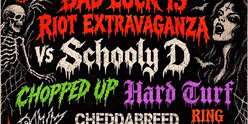Bad Luck 13 Riot: Halloween Extravaganza at Underground Arts