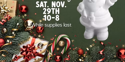 $10 Santa Day at Lily Pad Pottery