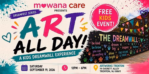 DREAMFEST: Art All Day! |  A Kids DreamWall Experience