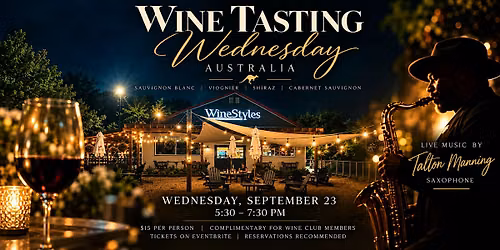 Wine Tasting Wednesday