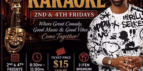 NUTHIN BUT FUNNY COMEDY & KARAOKE HOST KEVIN TATE