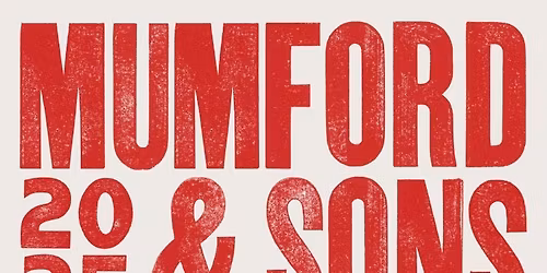 Mumford & Sons Birmingham Tickets