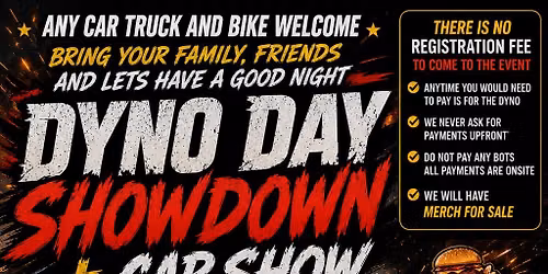 Dyno Day Showdown + Car Show