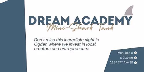 Mini Shark Tank Pitch Night!