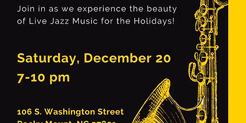 Live Jazz for the Holidays!