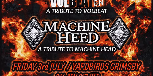 METAL MAYHEM - Tributes to Killswitch Engage, Volbeat & Machine Head live at Yardbirds Grimsby!