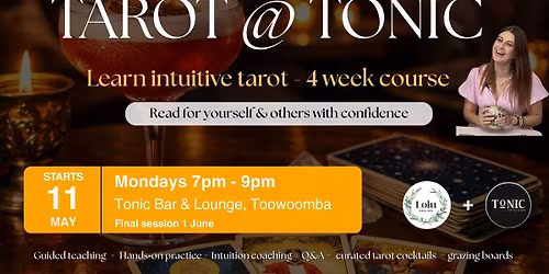 Learn Intuitive Tarot @ Tonic