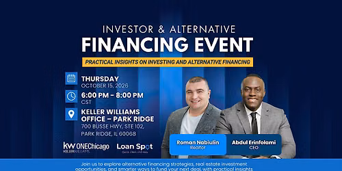 Investor & Alternative Financing Event