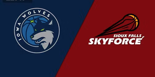 Iowa Wolves at Sioux Falls Skyforce