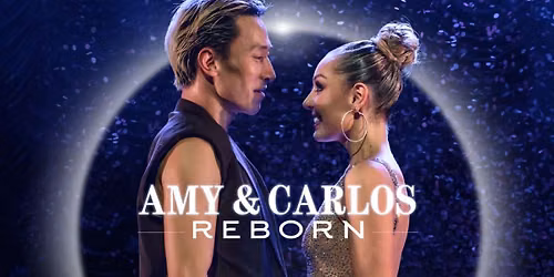 Amy Dowden and Carlos Gu at New Theatre Cardiff