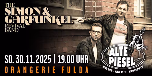 SIMON & GARFUNKEL REVIVAL BAND | ORANGERIE FULDA