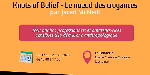 Stage avec Jared McNeill \/ Workshop with Jared McNeill