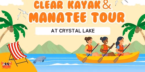 Women\u2019s Clear Kayak & Three Sisters Springs Adventure (Crystal River)