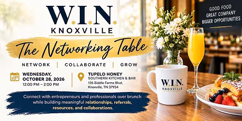 W.I.N. Knoxville: The Networking Table