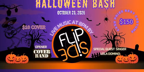 Halloween Bash with Flip Side at the AOH - Peabody