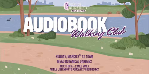 March Audiobook Walking Club